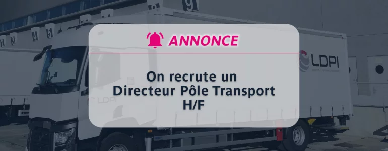 On recrute un Directeur Pôle Transport H/F